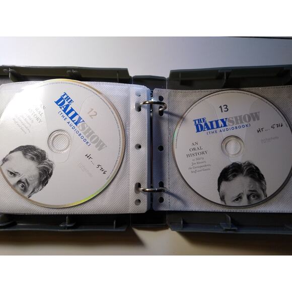 The Daily Show The AudioBook An Oral History as Told by Jon Stewart 13 Discs - Picture 5 of 5